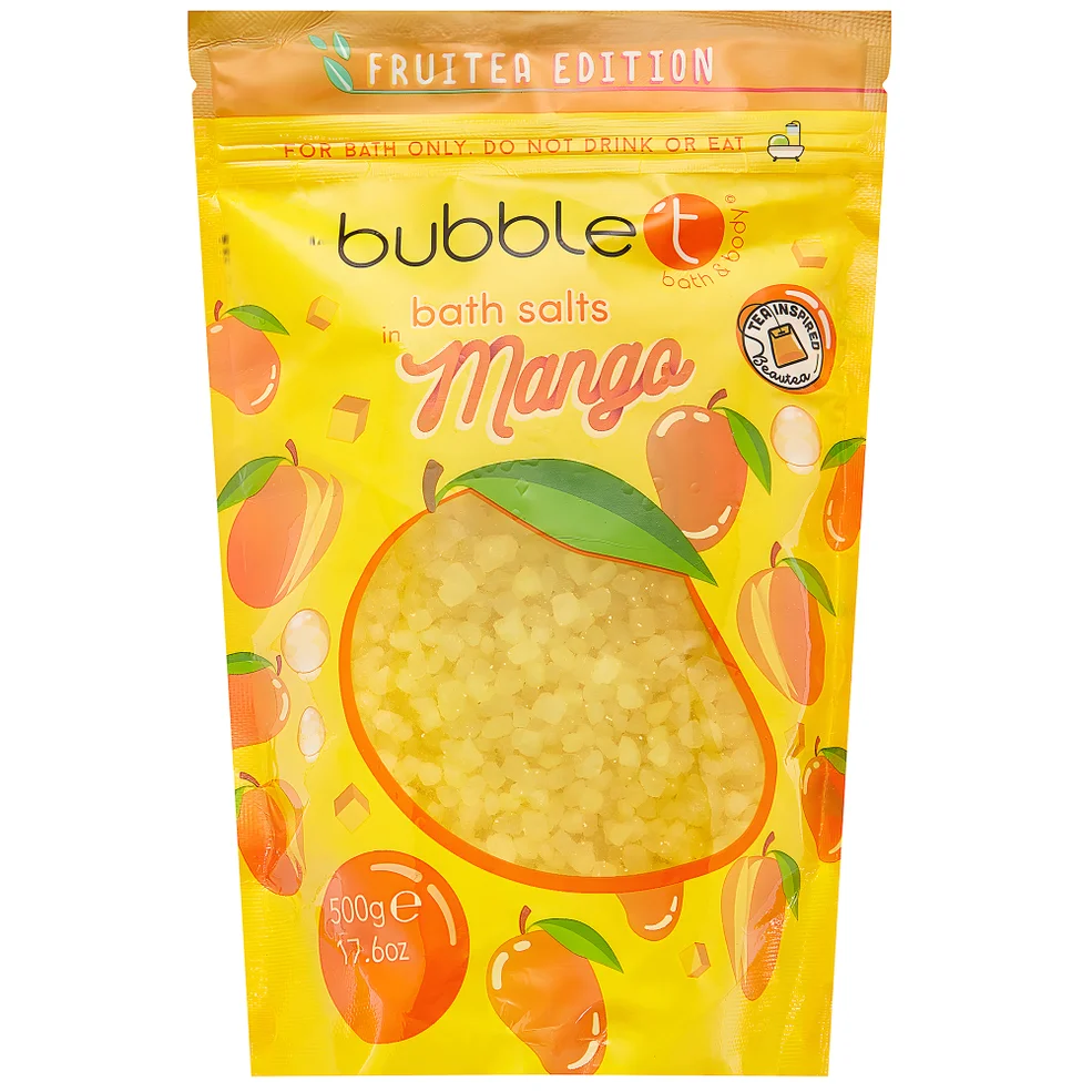 Bubble T Bath Salts - Mango 500gImage1