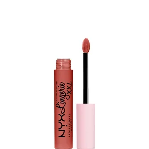 NYX Professional Makeup Lip Lingerie XXL Rouge à Lèvres Liquide Mat Longue Tenue 4 g (Différentes teintes disponibles) - Shade Peach Flirt