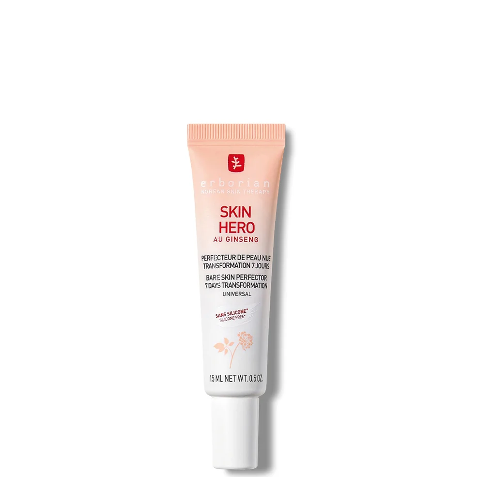 Erborian Skin Hero au ginseng Perfecteur de peau nue non teinté- Format voyage 15mlImage1