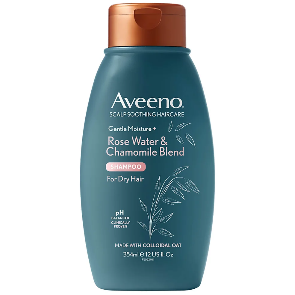 Shampooing doux hydratant et apaisant à l'eau de rose et à la camomille Aveeno 354 mlImage1