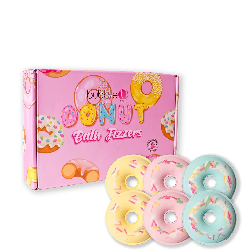 Bubble T Donut Bath Bomb Fizzers Gift SetImage1