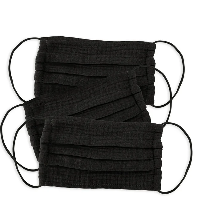 Kitsch Cotton Face Mask 3 Piece Set (Various Colours)