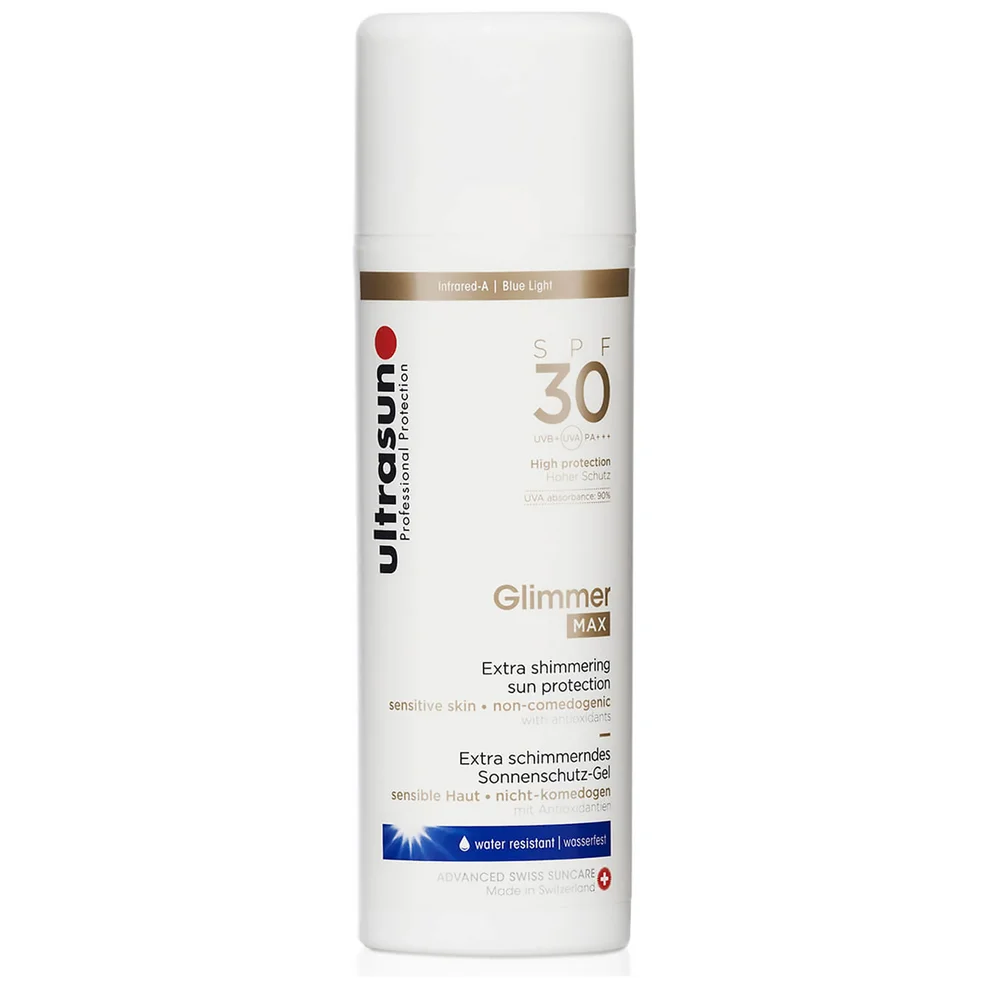 Protection solaire Glimmer Max SPF 30 Ultrasun 150 mlImage1