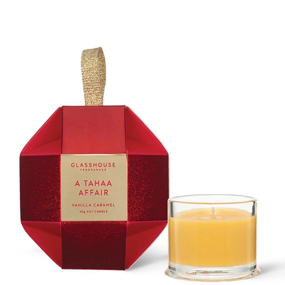 Bougie dans une bulle A Tahaa Affair Christmas Glasshouse Fragrances 30 gImage1