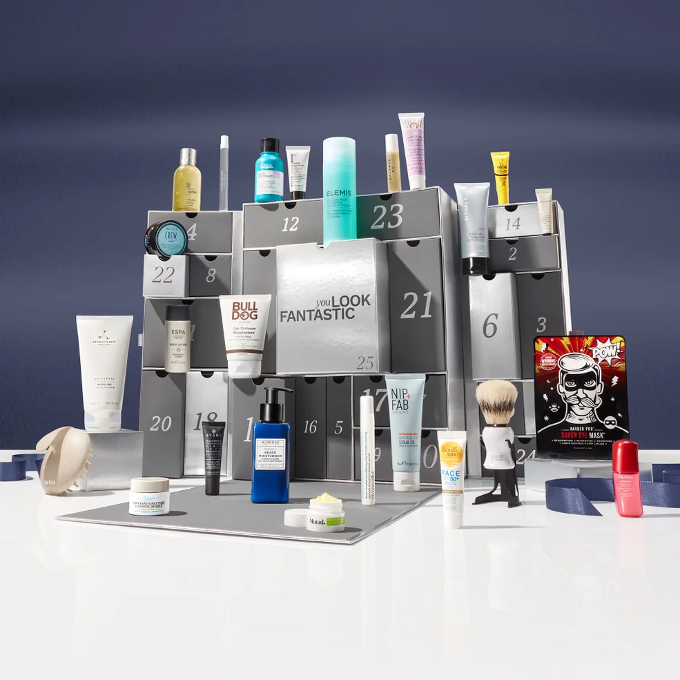 LOOKFANTASTIC Iconic Grooming Advent Calendar 2024 (valeur supérieure à 480 €)Image1