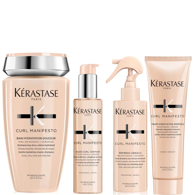 Coffret de soins complets Kérastase pour cheveux ondulés à bouclés