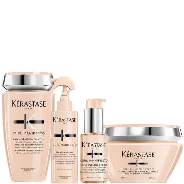 Coffret de soins complets Kérastase pour cheveux très frisés