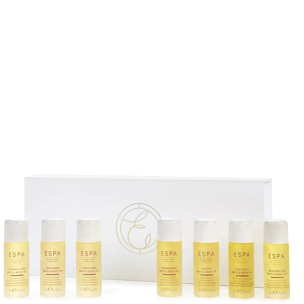 ESPA Signature Blends Aromatherapy Bath and Body Oil CollectionImage1
