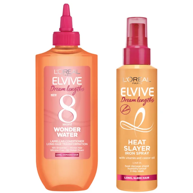 Duo Soin Magique de 8 secondes et Spray Protecteur Heat Slayer Dream L’Oréal Paris