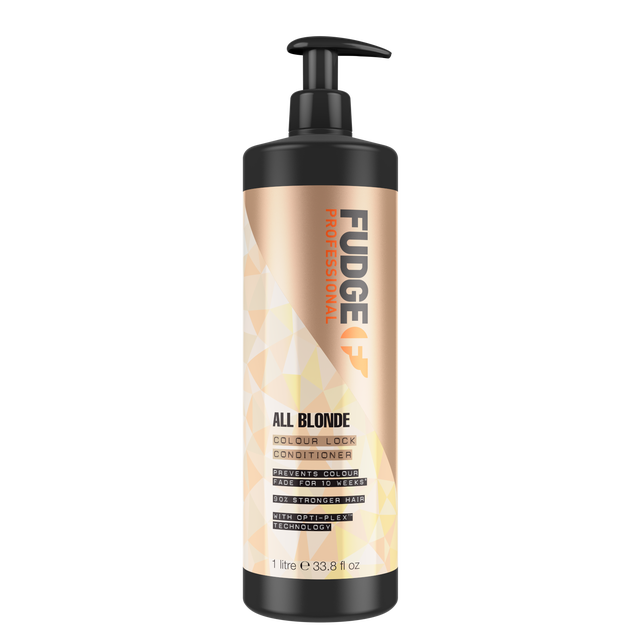 Fudge Professional All Blonde Colour Lock Après-Shampooing 1 L