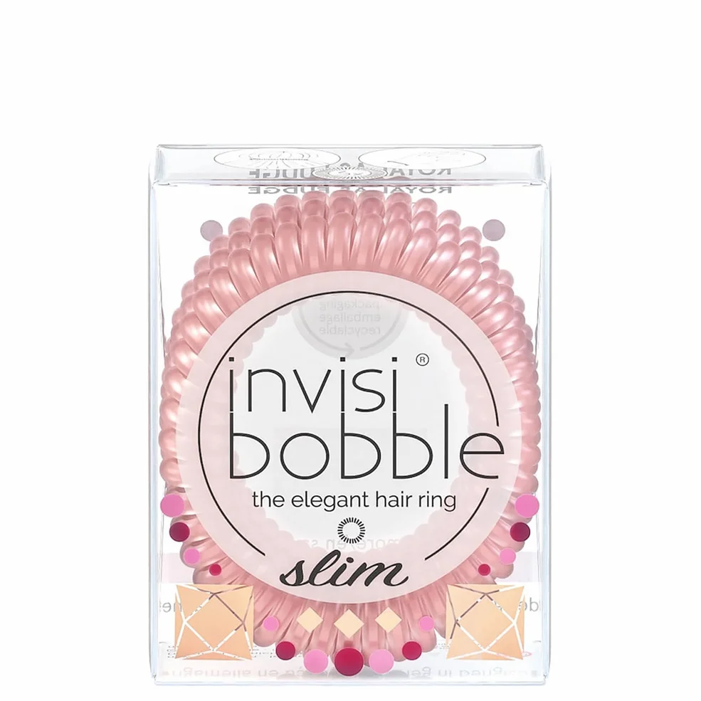 invisibobble British Royal Slim Hair Ties Royal As FudgeImage1