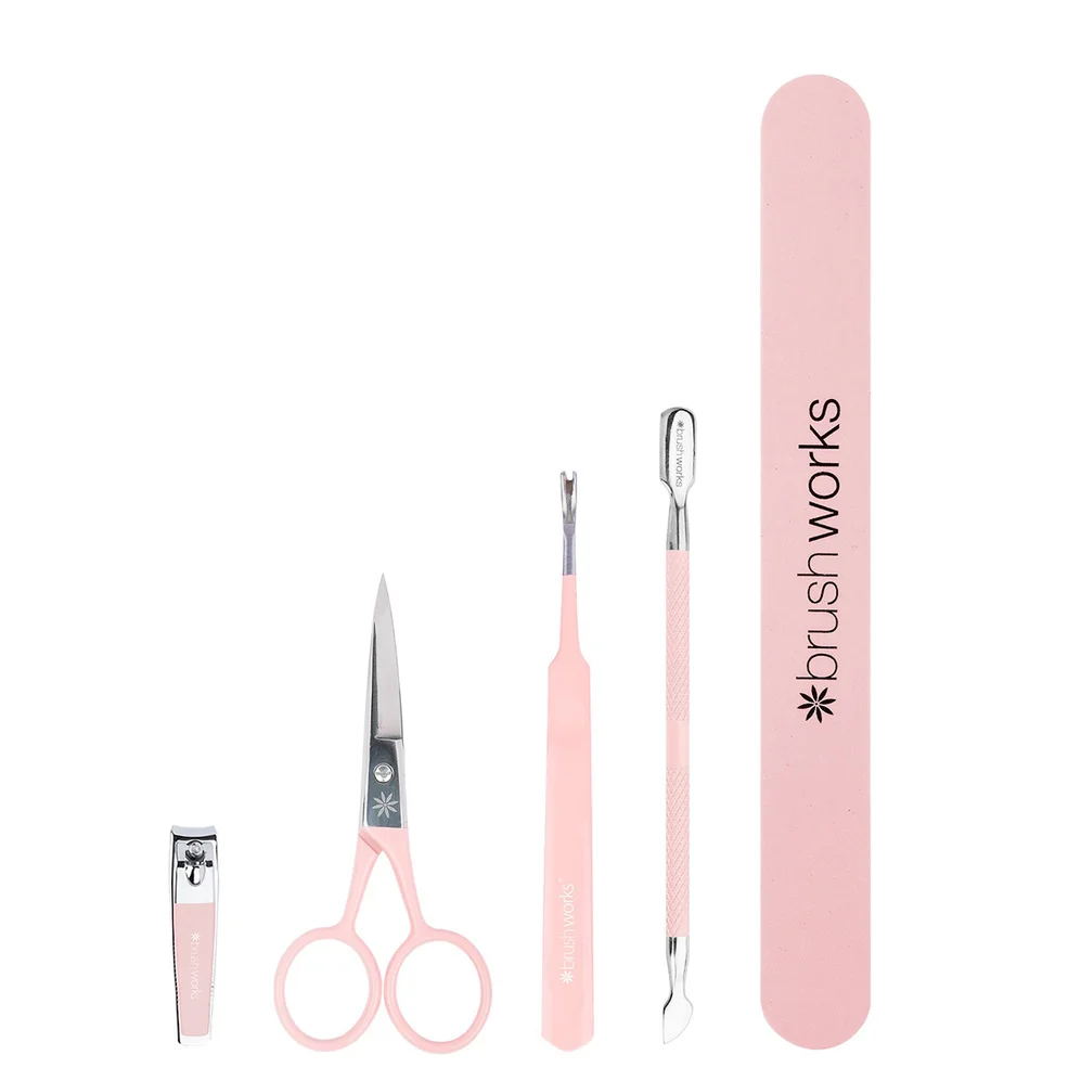 brushworks Coffret de luxe pour le soin des onglesImage1