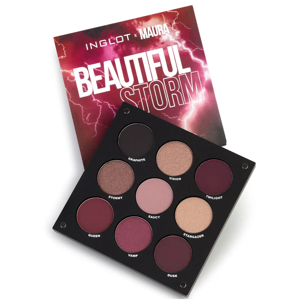 Inglot X Maura Beautiful Storm Eye Shadow PaletteImage1