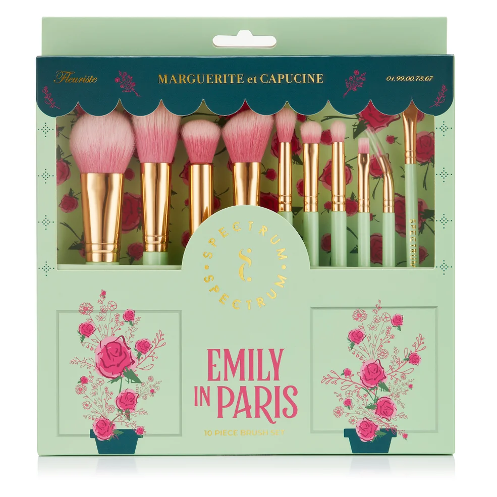Coffret de 10 pinceaux La Vie En Rose Spectrum CollectionsImage1