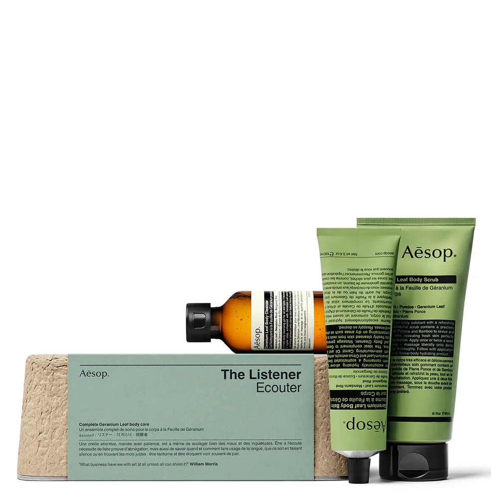 Aesop The Listener Geranium Leaf Trio KitImage1