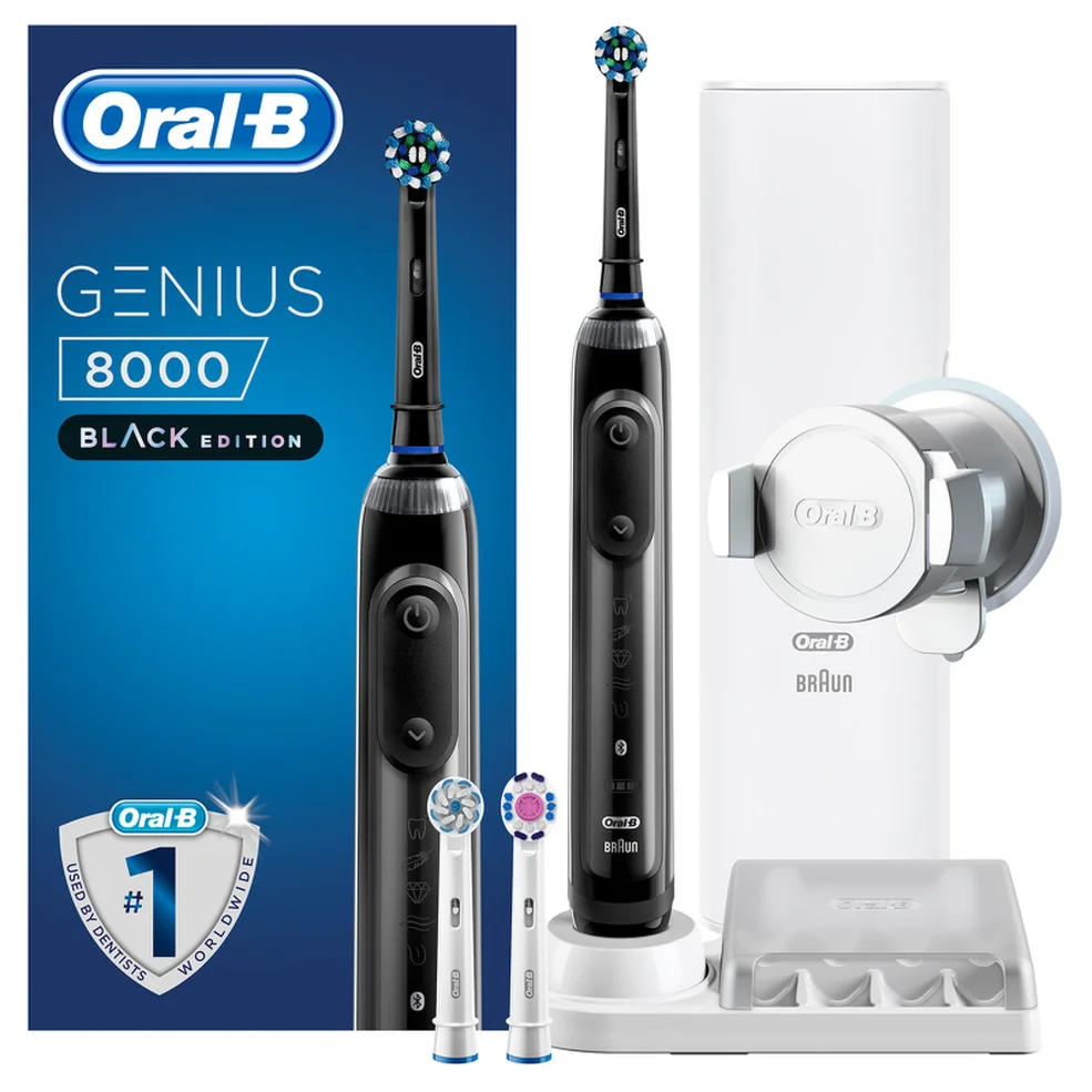 Brosse à dents électrique Oral-B Genius 8000 - NoirImage1