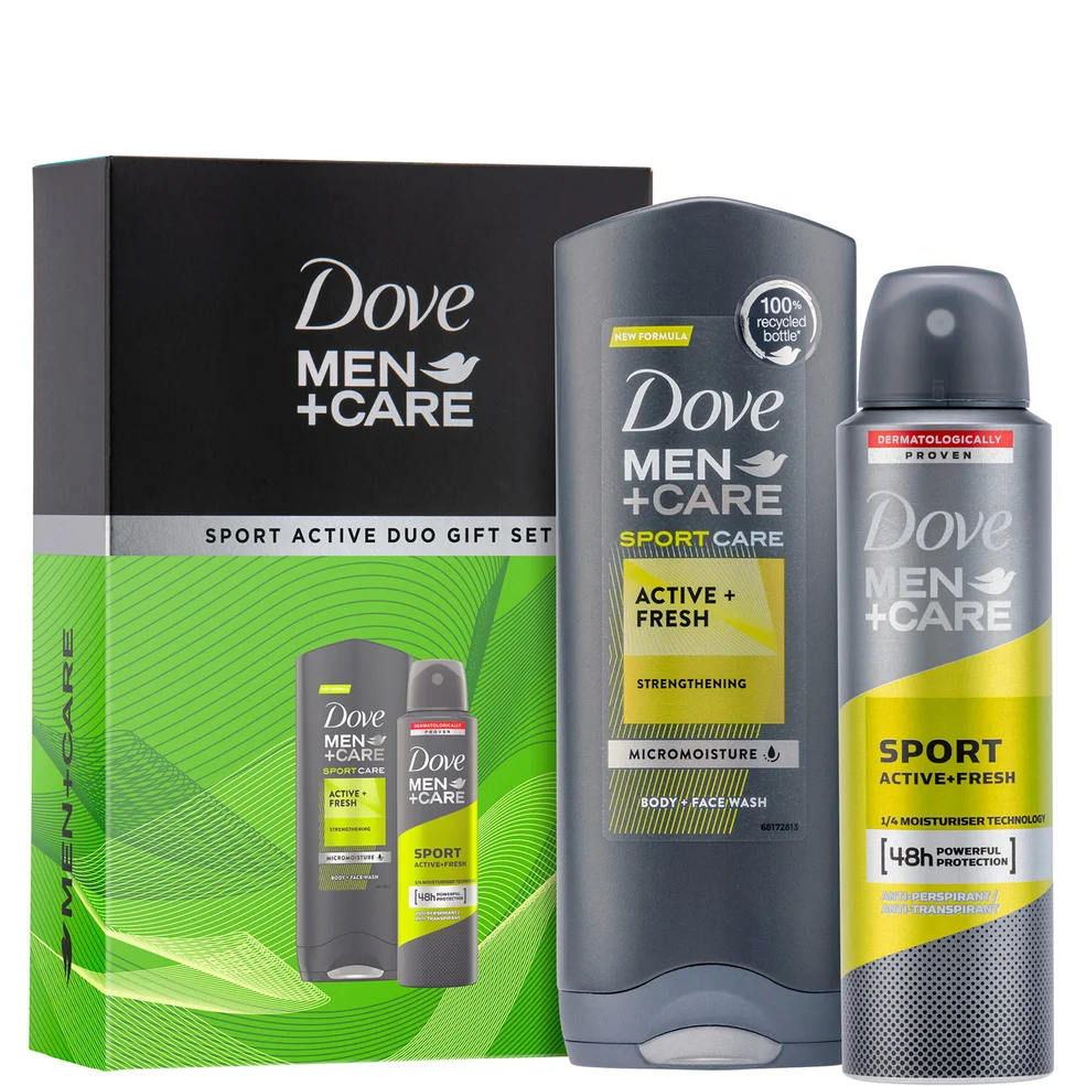 Dove Men+ Care Sports Active Duo Gift SetImage1