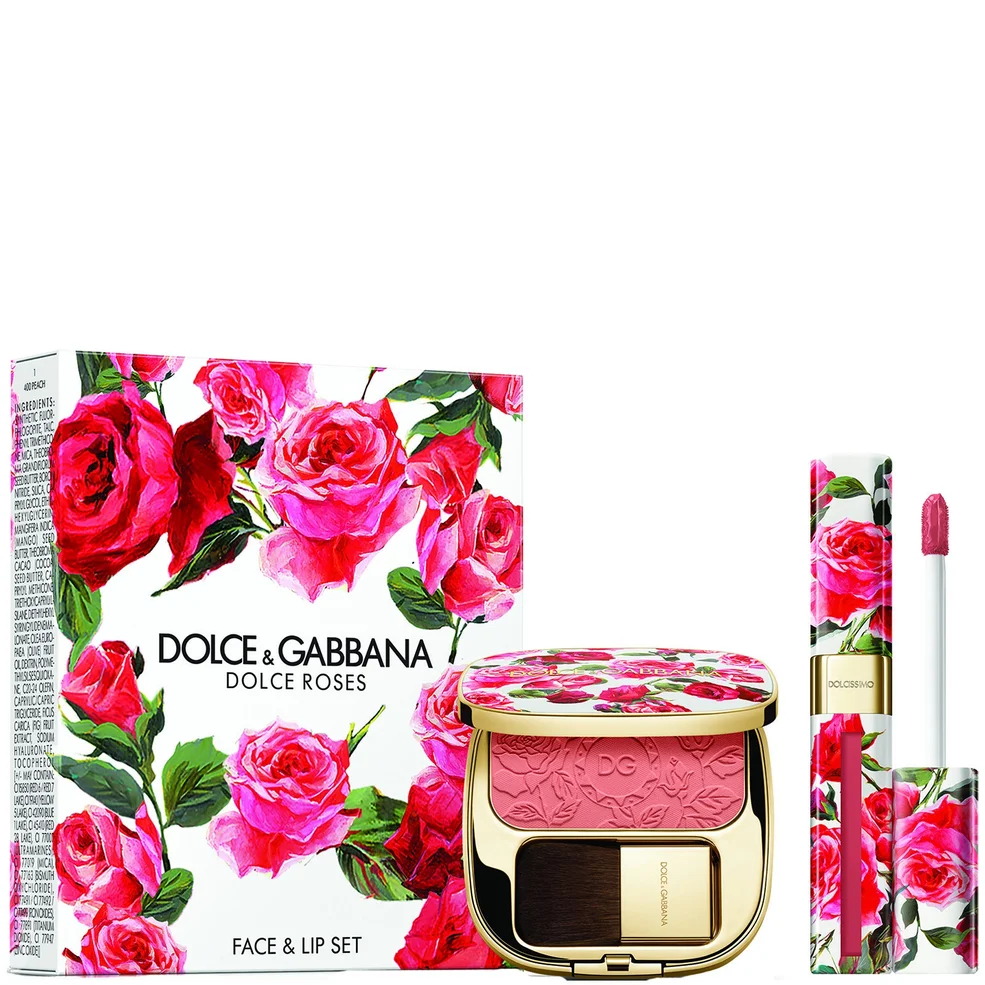 Ensemble visage et lèvres exclusif Dolce Roses Dolce & GabbanaImage1