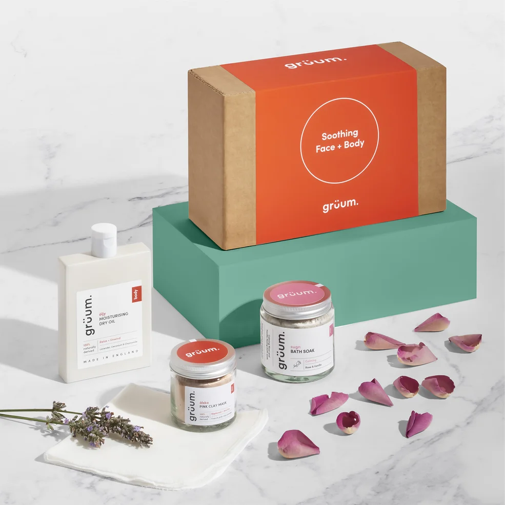 grüum Soothing Face and Body Gift SetImage1