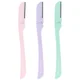 Brushworks Precision Rasoir à Sourcils - Pastel (pack de 3)