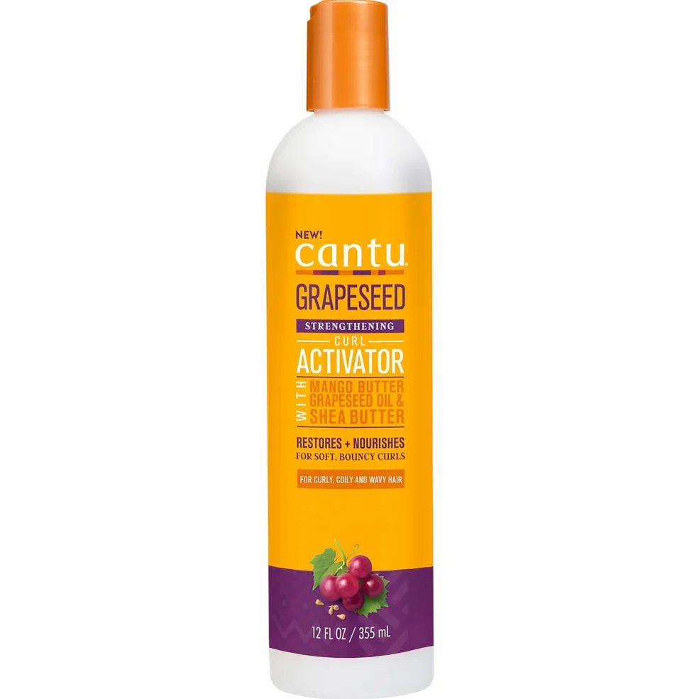 Crème activatrice de boucles à l'huile de pépins de raisin Cantu 355 mlImage1