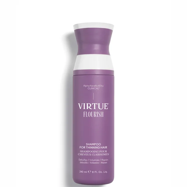 VIRTUE Flourish Shampooing pour Cheveux Clairsemés 240 ml