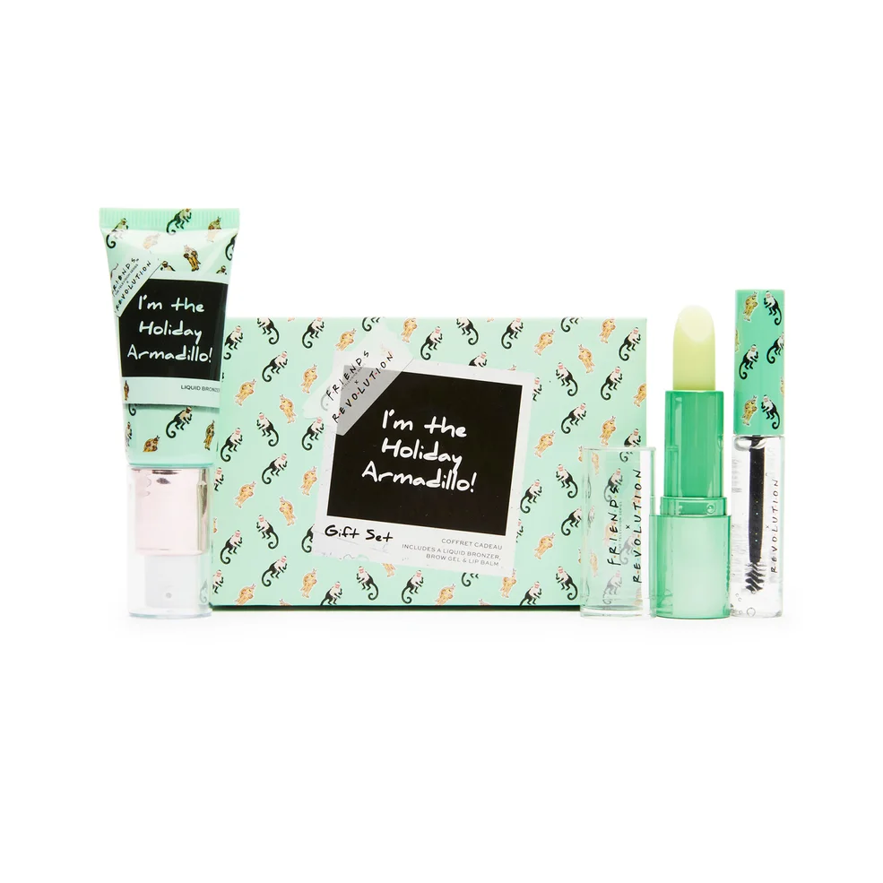 Revolution X Friends Holiday Armadillo Coffret Cadeau Trio (Armadillo des vacances)Image1