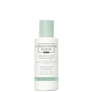 Christophe Robin New Hydrating Shampoo with Aloe Vera 75ml - undefined undefined