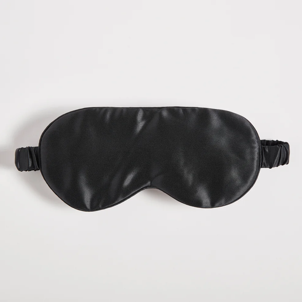 ïn home 100% Silk Eyemask - BlackImage1
