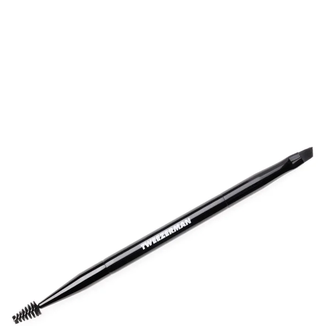 Brosse à sourcils biseautée à double extrémité Tweezerman
