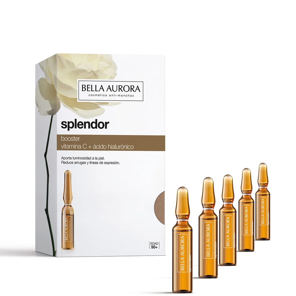 Bella Aurora Splendor Anti-Ageing Vitamin C and Hyaluronic Acid Booster Ampoules 5 x 2mlImage1