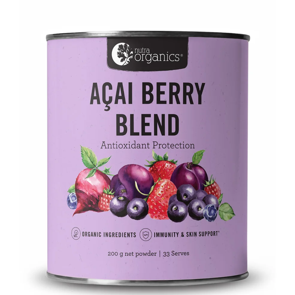 Nutra Organics Acai Berry Blend 200gImage1