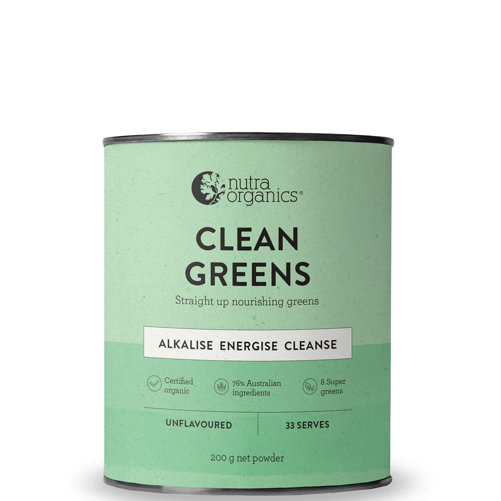 Nutra Organics Clean Greens 200gImage1