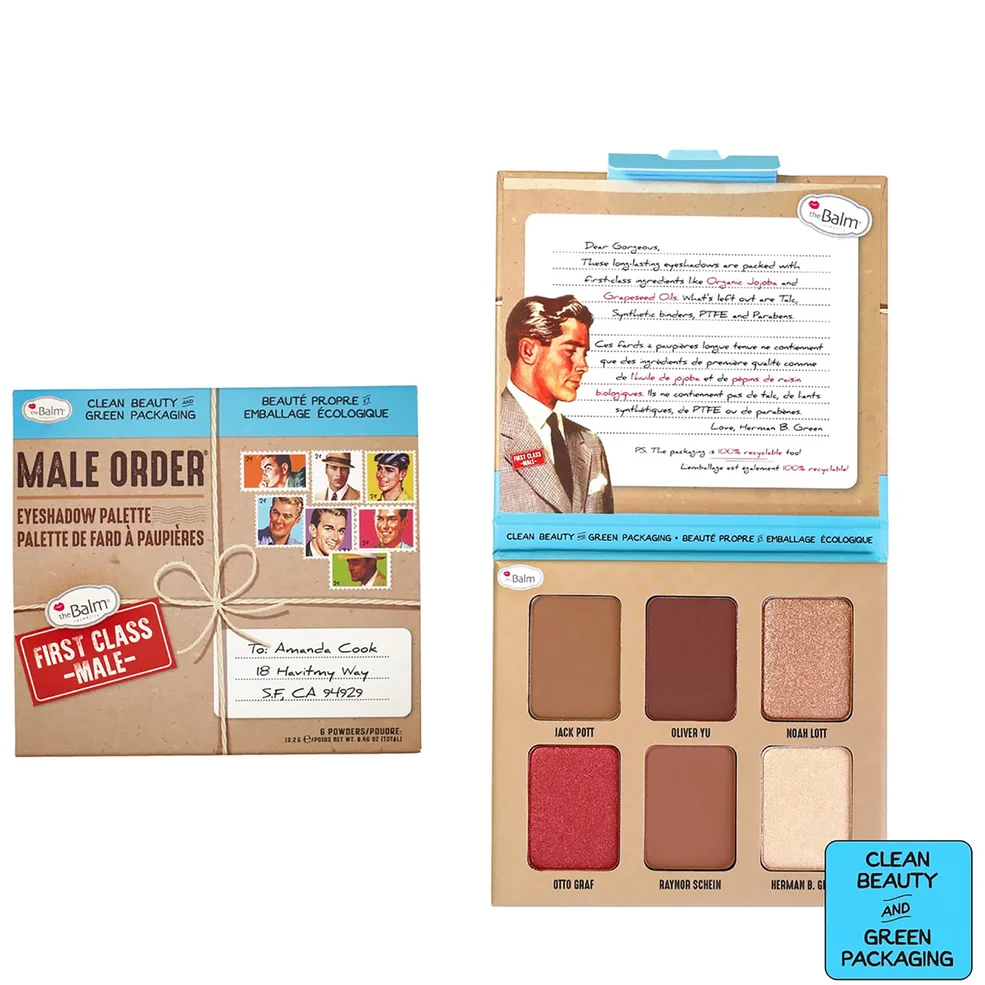 theBalm Male Order Eyeshadow Palette - First Class MaleImage1