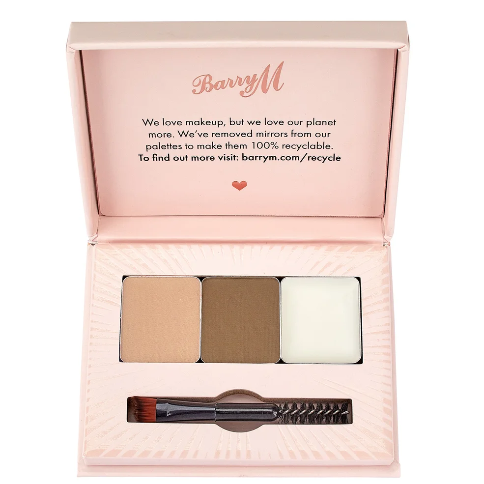 Barry M Cosmetics Fill and Shape Brow Kit (Various Shades)Image1