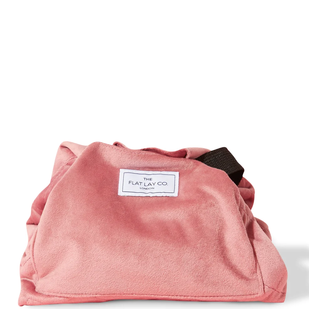The Flat Lay Co. Drawstring Bag - Pink VelvetImage1