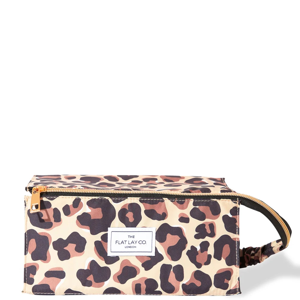 The Flat Lay Co. Open Flat Box Bag - Leopard PrintImage1