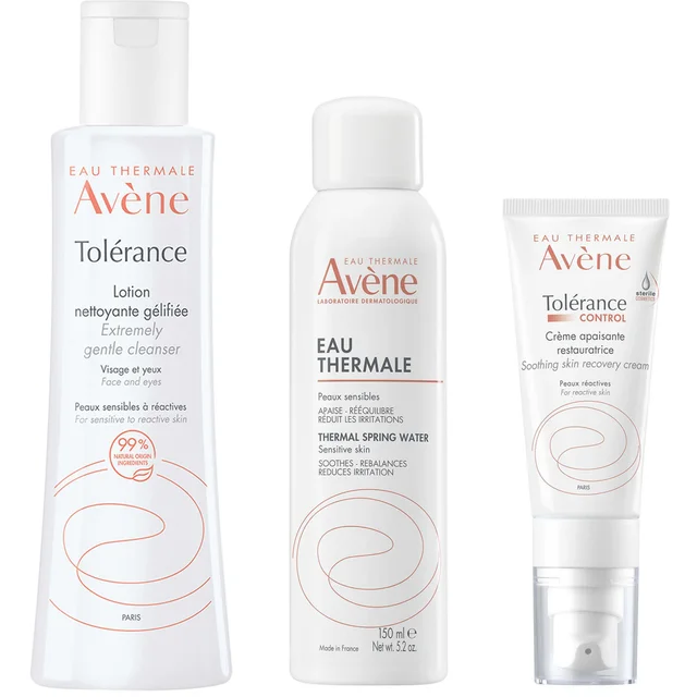 Lot exclusif d'Avène pour une peau apaisée