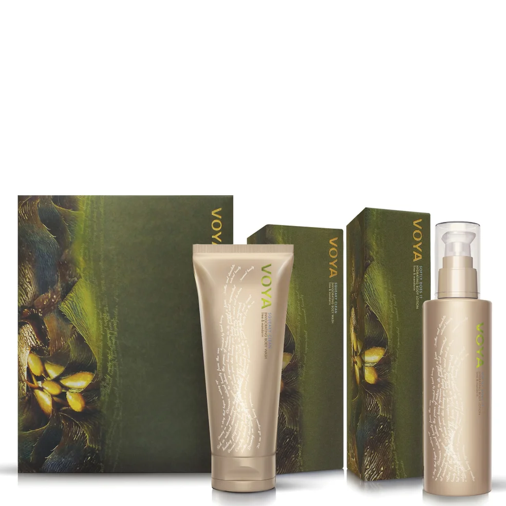 VOYA Body Gift Set Body Wash and Moisturiser SetImage1