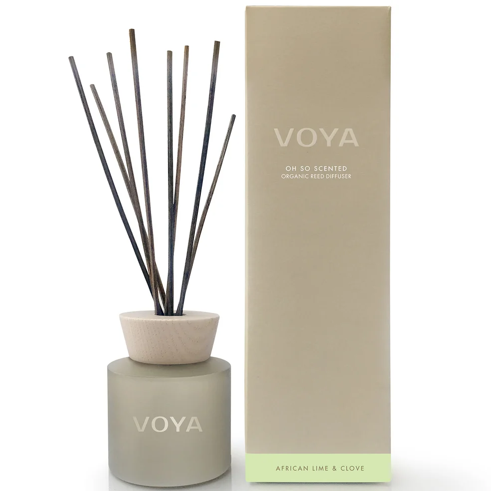 VOYA Oh So Scented Reed Diffuser African Lime and Clove 100mlImage1