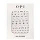 OPI Nail Decals Stickers pour Ongles x 2