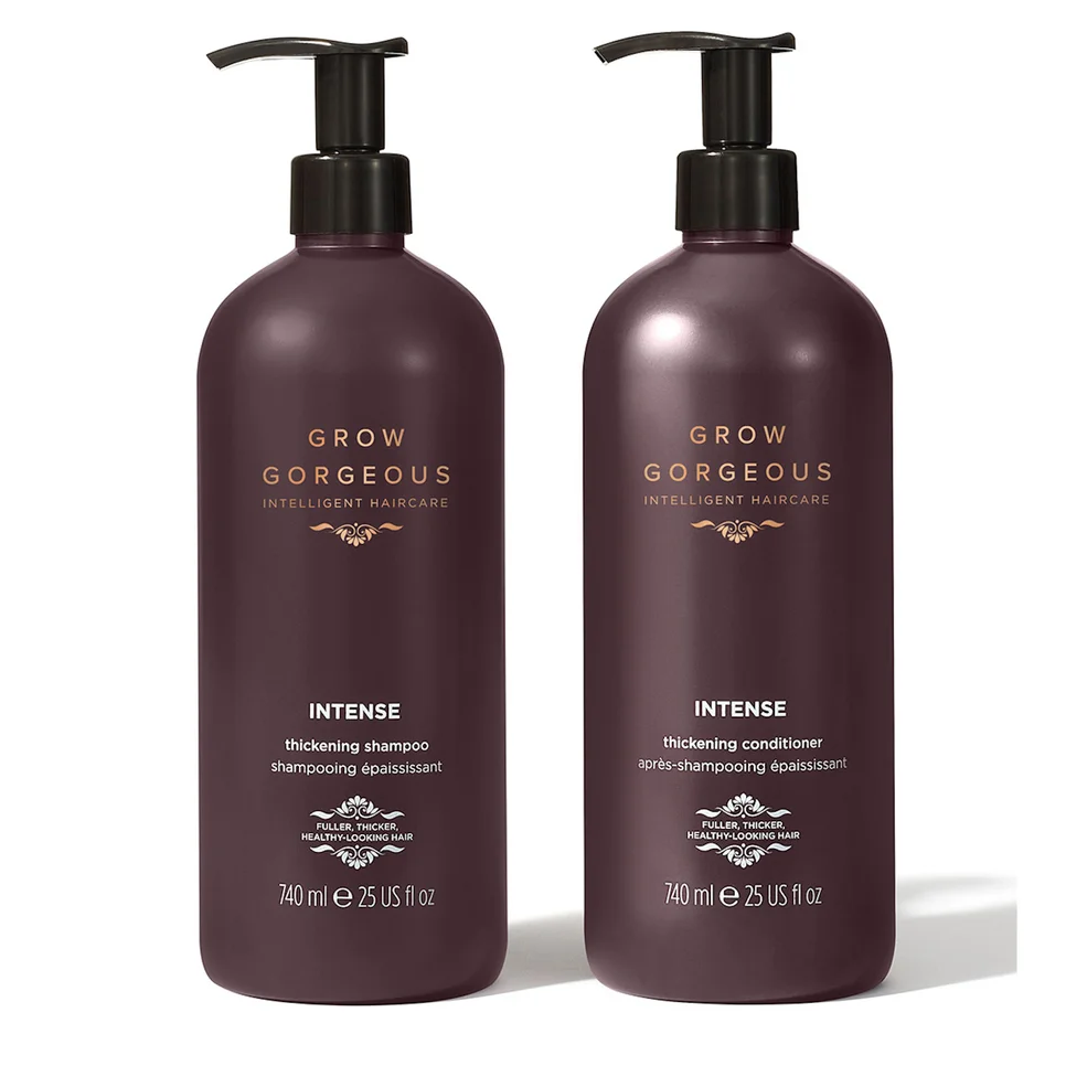 Grow Gorgeous Supersize Intense Thickening Shampoo and Conditioner BundleImage1