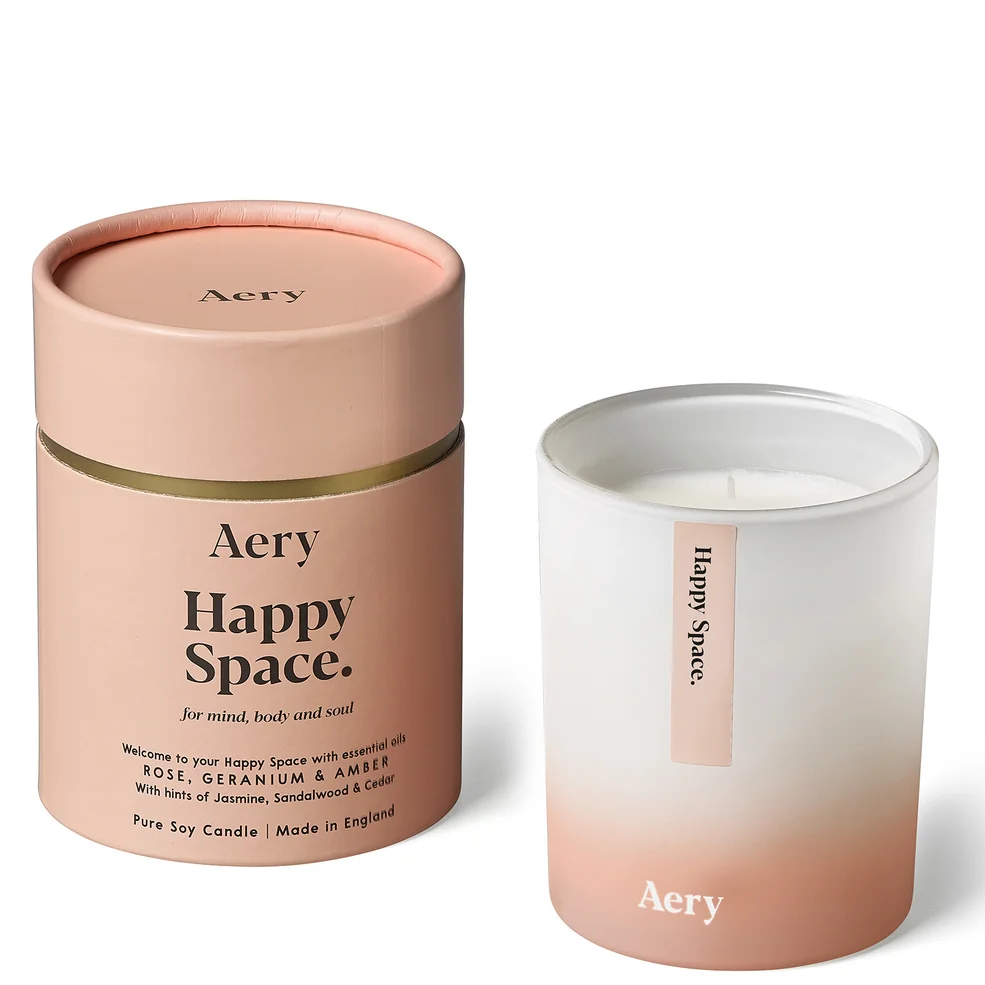 Aery Aromatherapy Candle - Happy SpaceImage1