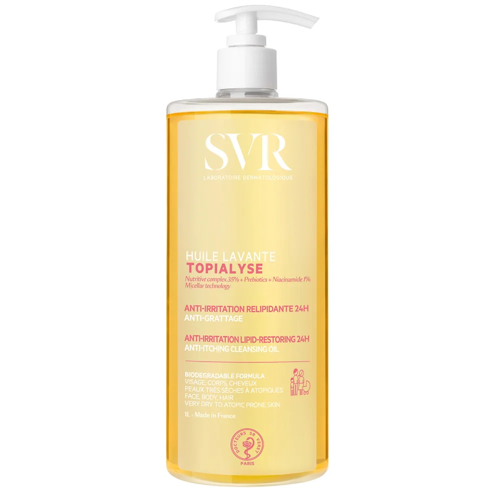 SVR Topialyse Huile Lavante Micellaire Émulsifiante Visage et Corps 1 000 mlImage1