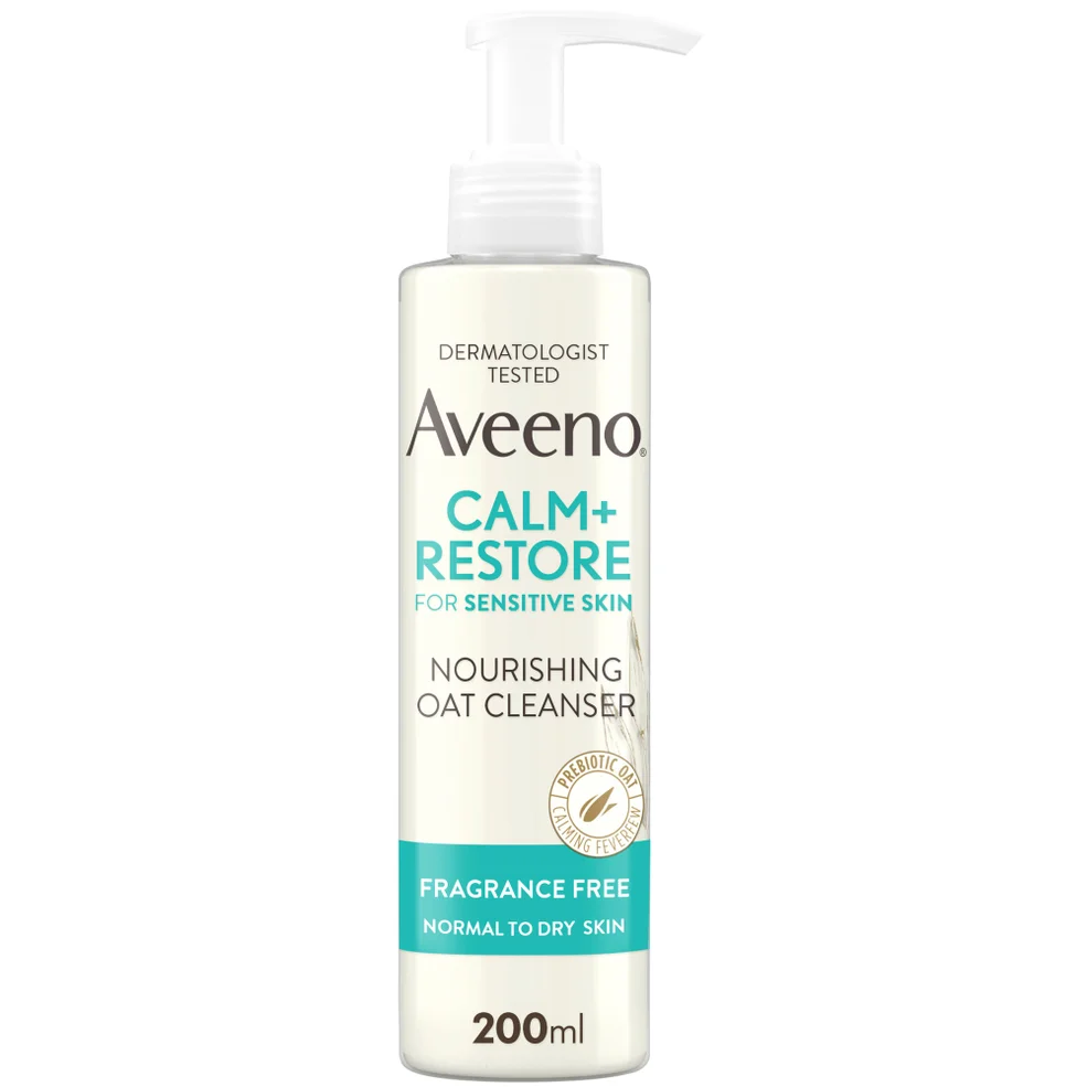 Nettoyant à l'avoine nourrissant Calm and Restore Aveeno 200 mlImage1