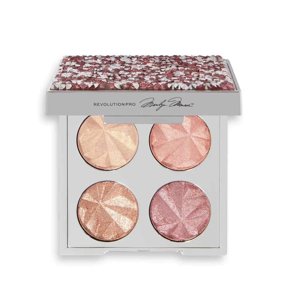 Palette de fards à paupières Revolution Pro X Marilyn - Cristal roseImage1