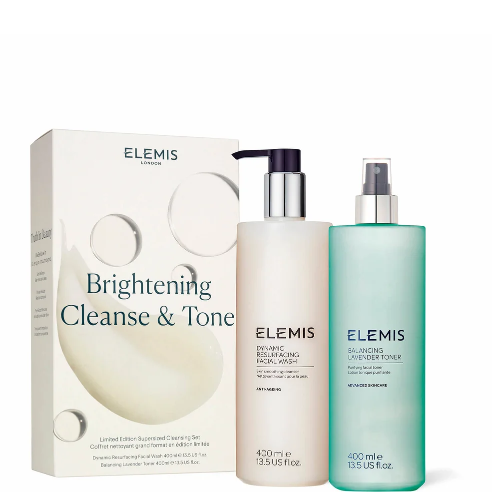 Duo grand format éclaircissant, nettoyant et tonifiant ElemisImage1
