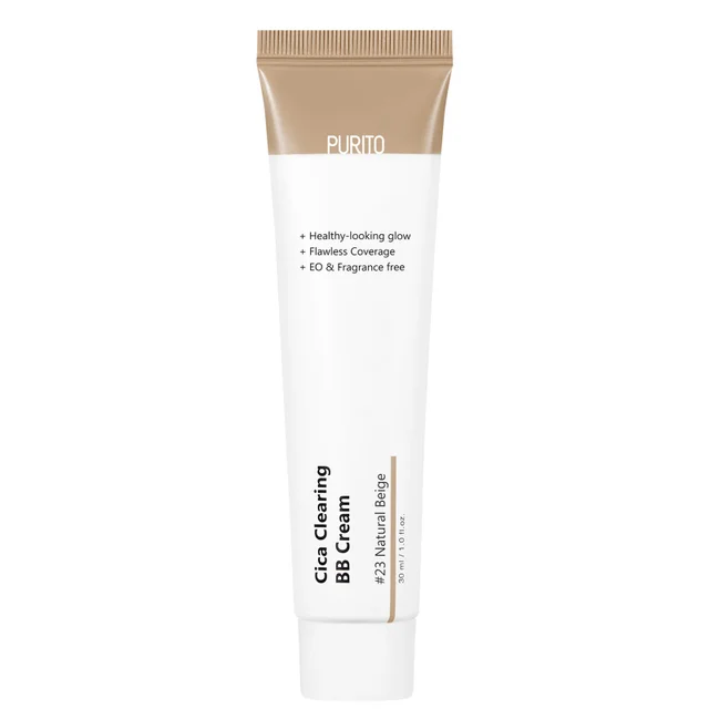PURITO Cica Clearing BB Cream 30ml (Various Shades)