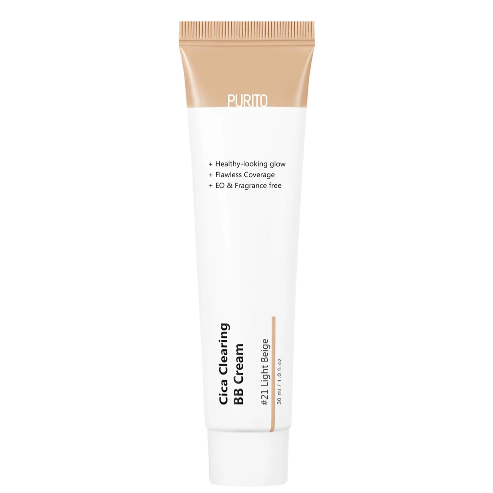 PURITO Cica Clearing BB Cream 30ml (Various Shades)Image1