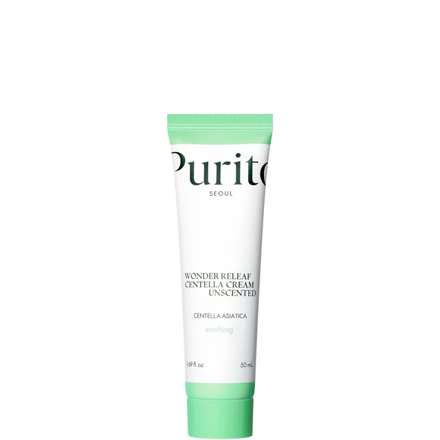 Crème régénératrice à la Centella non parfumée PURITO 50 ml